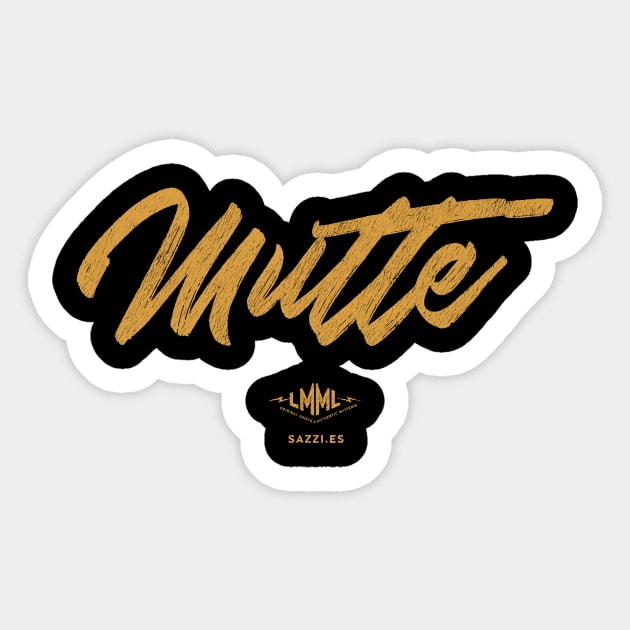 Mutte Sticker by sazzies